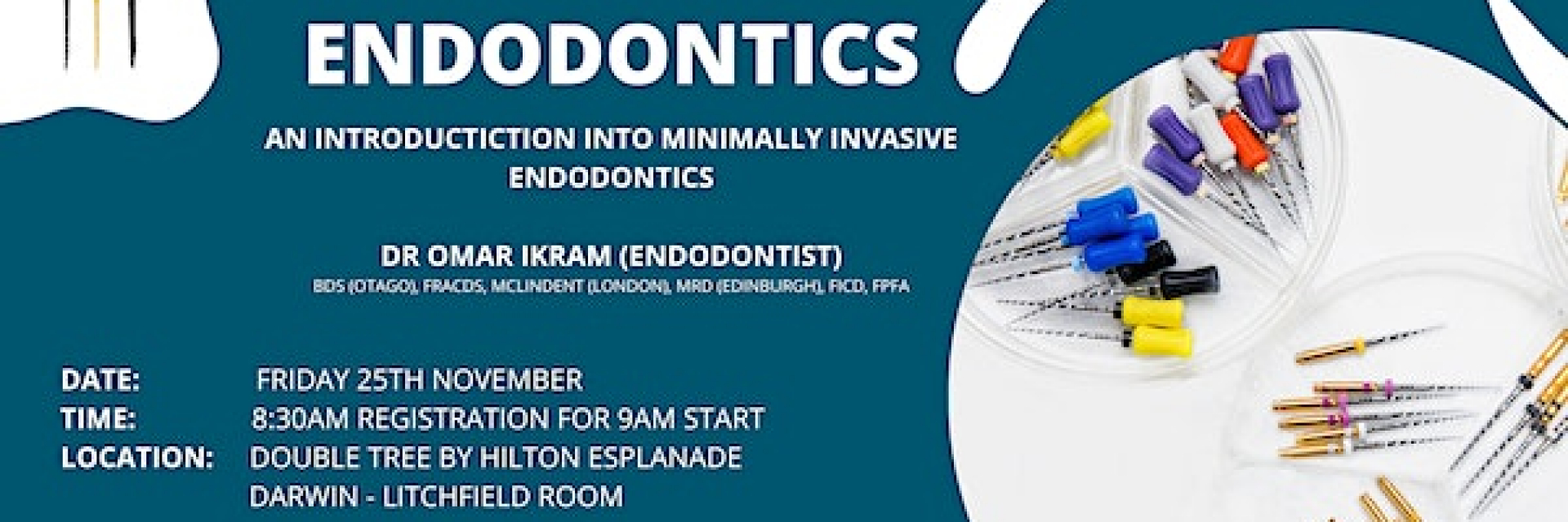 An Introduction into Minimal Invasive Endodontics -  Dr Omar Ikram