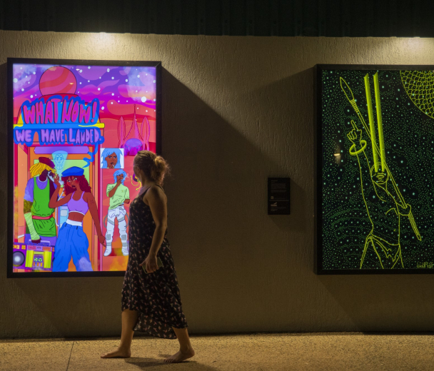 Darwin Art Scene Lightbox Exhibition